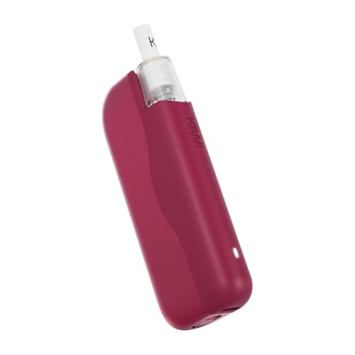 KIWI Spark 2 Pro E-Zigarette mit offenem Pod-System AirSync-Technologie austauschbarem 1400-mAh-Akku Doppelschicht-Mesh-Coil 2 0 ml Tankvolumen nikotinfrei ohne E-Liquid (Red Velvet)