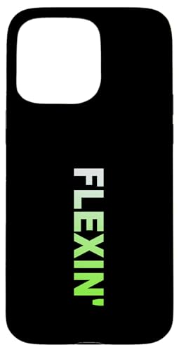 �O���[���J���[ Flexin ' Green Graphic �X�}�z�P�[�X iPhone 15 Pro Max �p