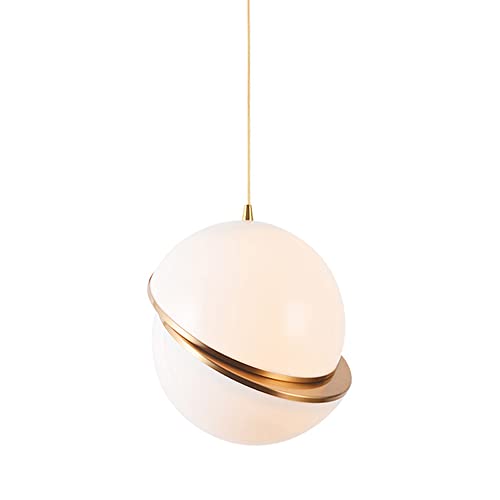 Lampe de suspension nordique luminaire artistique simple acrylique pour salon