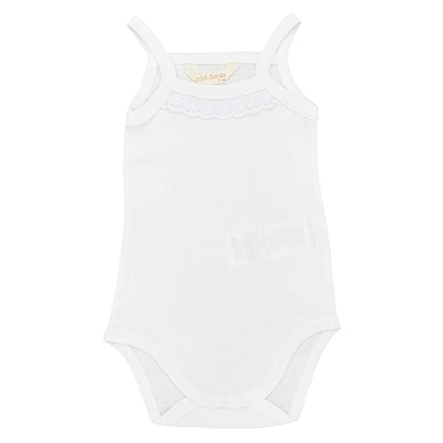 Mini Damla Penye İp Askılı Ay Bebek Body 44281