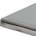 JOCCA 6414 - Protector de acero inoxidable para hornillo, plateado, 52.5 x...