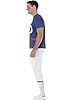 Funidelia | Déguisement Footballeur américain pour Homme Taille XL Rugby, Quarterback, Football Américain, Professions - Couleur: Bleu, Accessoire pour déguisement
