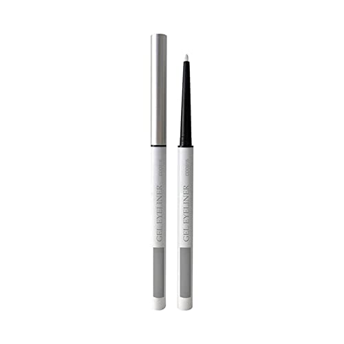 Eyeliner Virgule Crayon Eyeliner Imperméable Non Taché Durable Eyeliner Débutant Gel De Couleur Eyeliner Imperméable Longue Durée Eyeliner Dames Crayon De Maquillage Lentilles Couleur (D, One Size) Cover