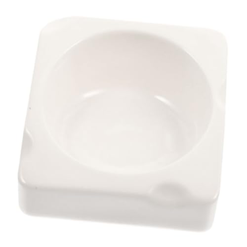HOLIDYOYO Ceramic Hamster Feeding Bowl Durable Food Water Dish for Pets Like Dwarf Hamsters Gerbils and Rats Lightweight Sturdy Design Present for