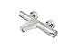 Strohm Teka - Grifo de baño-ducha INCA. Grifo termostático de bañera preciso y de máxima seguridad, Cromado