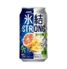 [仙台工場産]キリン 氷結ストロング グレープフルーツ 350ml×24缶×2ケース(48本セット)[お酒 さけ 洋酒 人気 ギフト 仙台市 やまや 酎ハイ 飲み比べ セット 家飲み パーティー 果実酒 フルーティー プレゼント 贈答用]