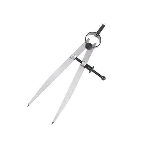 Spring Divider Caliper Tool, Heavy-Duty Carbon Steel Inside Internal Joint Caliper for Accurate Measuring, Woodturning, Metalworking & Leather Craft | Industrial Grade (4")-image-40