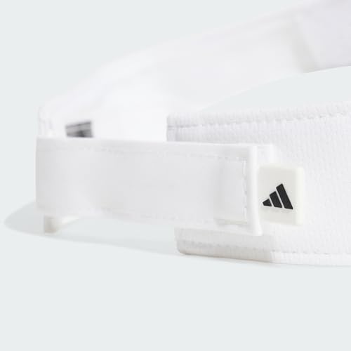 adidas Unisex Visor Climacool, White/Black, M-L
