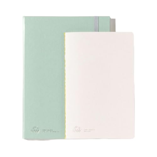 IPPINKA Daily Journal Log Notebook with Extra Carrying Notebook - 3 Different Formats - Made in Japan