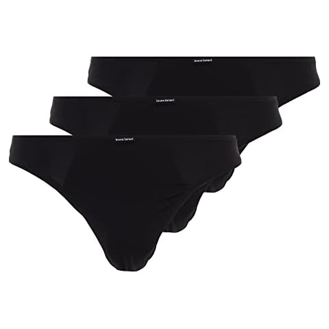 bruno banani Herren Strings 3PACK Bale schwarz L Cover