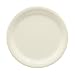 G.E.T. NP-10-DI Diamond Ivory Narrow Rim 10-1/2" Plate - 12 / CS