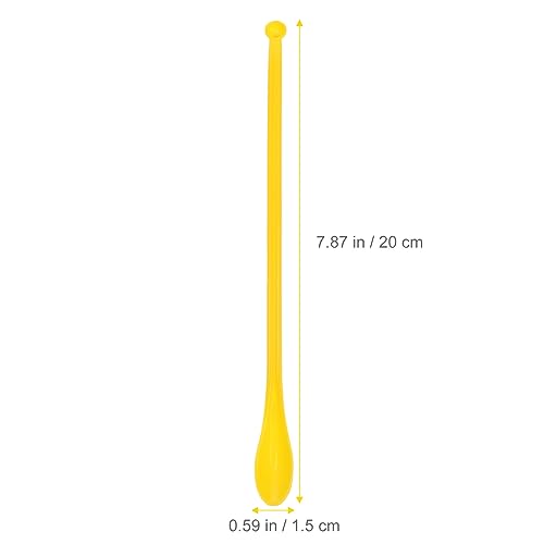 Spatules de laboratoire mini cuillères à mélanger vertes acier inoxydable - 3