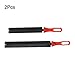 2 pieces Diamond-Shaped Saw Files for Sharpening and Straightening Hand Saws, 150mm 200mm Steel Rasp with Soft Rubber Handle, for Metalworking and Industrial Use
