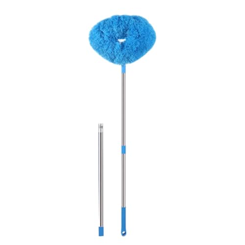 Duster Plus - Limpiador de ventilador de techo, espolvoreado en techo, techo reutilizable con poste de extensión, botón de muebles flexibles para Battiscopa, ciego, bacalao