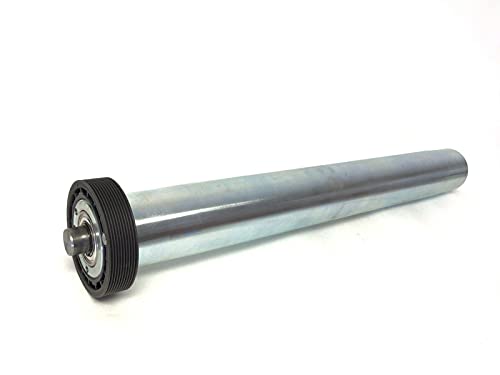 Image of Hydra Fitness Exchange Treadmill Front Drive Roller with Pulley - Heavy Duty High Performance Conveyor Rollers Smooth Movement P /N 7est0005 Exercise Equipment for Treadmill Works with True Fitness