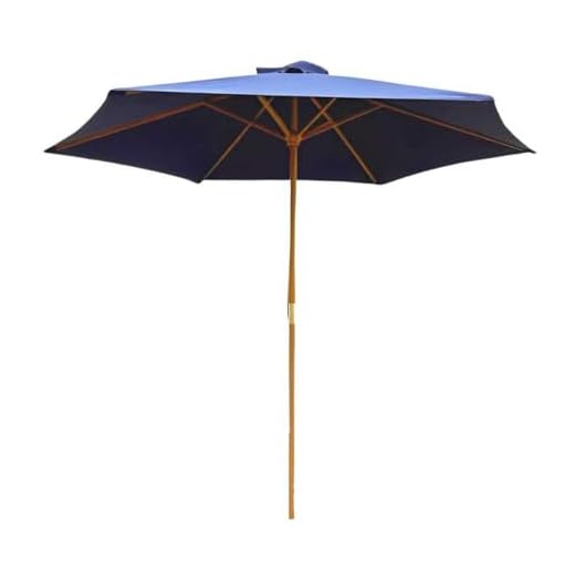 Ombrelone Central Importway Madeira 2,40m IWOBCM-240AZ Azul