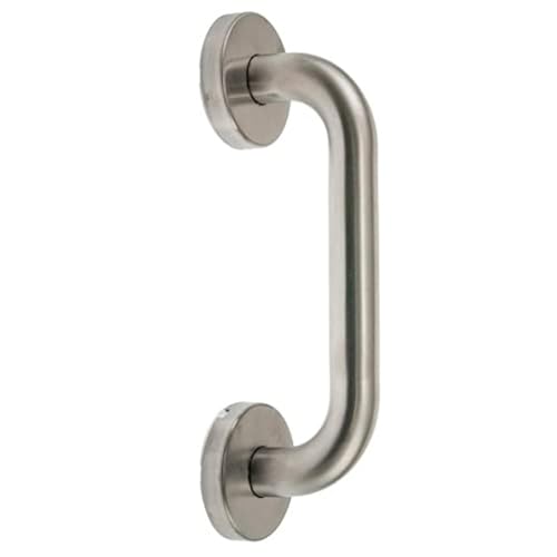 JANDEL Manillon Puerta corredera con Roseta INOX 300mm