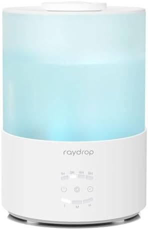 raydrop Humidificateur d’air 3 L, Top Fill à brume froide pour bé...