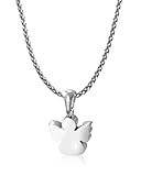 SCJJZ Collar con colgante de ángel pequeño, ángel de la guarda, colgante con cadena, Diseño Clásico, Colgante de Ángel Hipoalergénico con Cadena, regalo para hija/esposa/novi