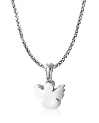 SCJJZ Collar con colgante de ángel pequeño, ángel de la guarda, colgante con cadena, Diseño Clásico, Colgante de Ángel Hipoalergénico con Cadena, regalo para hija/esposa/novi