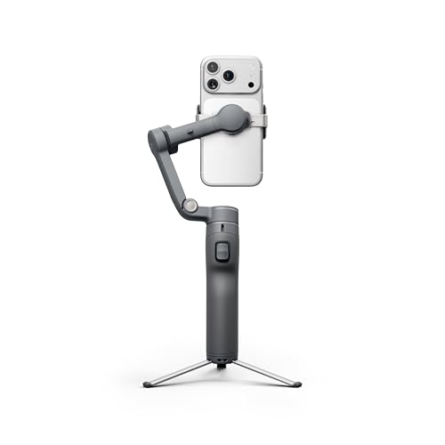 Image of DJI Osmo Mobile 8P Standard Combo | 3-Axis Smartphone Gimbal Stabilizer | Osmo FrameTap Remote | ActiveTrack 8.0 | Built-in Extension Rod & Tripod, Black