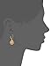 Amazon Essentials 18k Yellow Gold Plated Sterling Silver Filigree Ball Leverback Dangle Earrings ,(previously Amazon Collection)