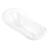 keeeper wiktoria Ergonomische Babywanne Pure, Ab 0 bis ca. 12 Monate, 100 cm, Weiß