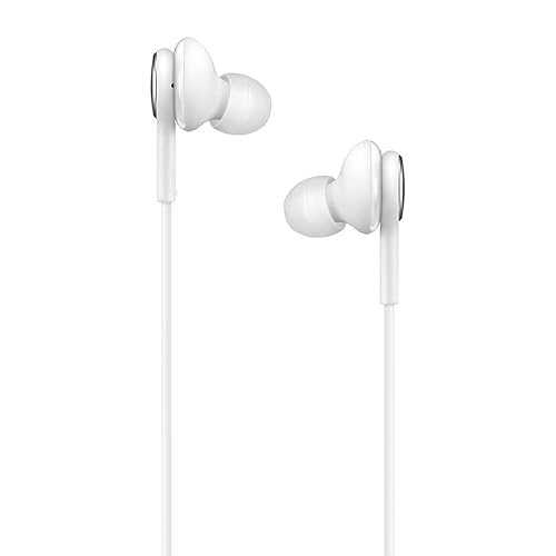 Image of Original Earphone for Samsung AKG Type C Wired Earphones, in-Built Microphones, Travel Friendly, Stable Wire Connection & Ergonomic Design (White) DF7