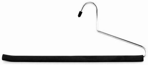 Only Hangers Foam Padded Black Pant Hanger - Pack of (25)