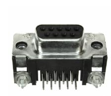 Pack of 4 5788796-3 Connector D-Sub RCPT 9POS R/A :RoHS, Tube