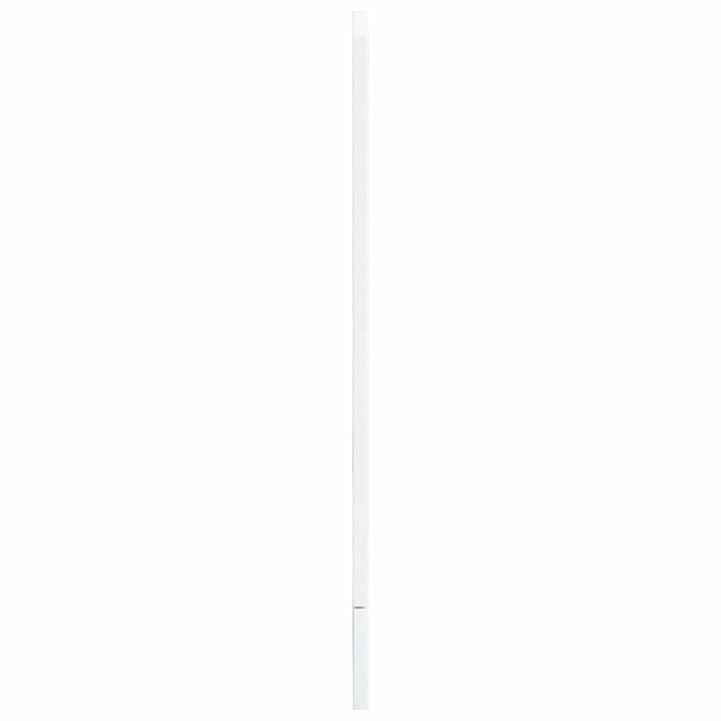 Geschirrspülerblende Porto Weiß Holzwerkstoff 45 x 1,5 x 57 cm Türplatte für Küchenschrank Spülmaschine Schutz mit zeitlosem Design für Stauraum und Küchenorganisation