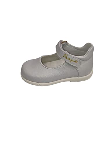 Girello Primigi PPB 19093, Scarpa per Neonati Bimba 0-24, Bianco, 19 EU