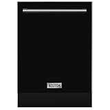 KOSTCH 24 inch Built-In Dishwasher,Top Control 8 Wash Programs Slide In Dish Washer Machine with Third Rack,Large Capacity 15 Place Settings, ENERGY STAR Certified, 45-dBA Ultra-Quiet (Black)