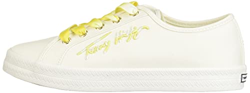 Tommy Hilfiger Scarpe da Ginnastica, Donna, Bianco...