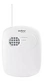 Central de Alarme Intelbras ANM 3004 ST - 4 zonas - Aviso de disparo por telefone - Alarme não monitorado
