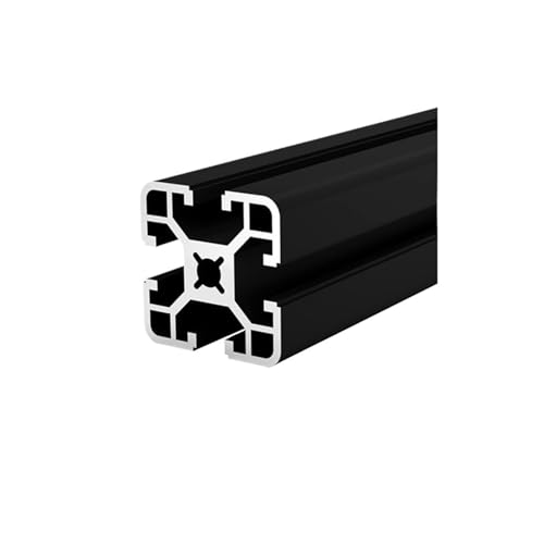 Profilé en aluminium 4040LX noir 1000mm pour une structure CNC robuste à fente en T