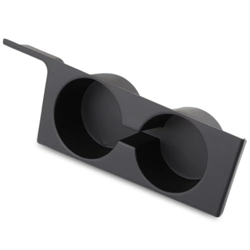 Porte gobelet de voiture avant en ABS noir pour BMW Série 5 E39 1997-2003