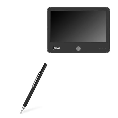 BoxWave Stylus Pen Compatible with Geekland GKIPV1330 (13.3 in) - FineTouch Capacitive Stylus, Super Precise Stylus Pen - Jet Black