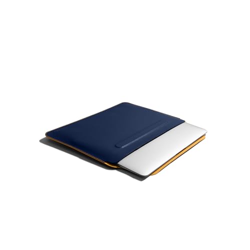 Image of DailyObjects Space Blue-Mustard SnapOn Envelope Sleeve for MacBook Pro 40.64cm (16 inch)