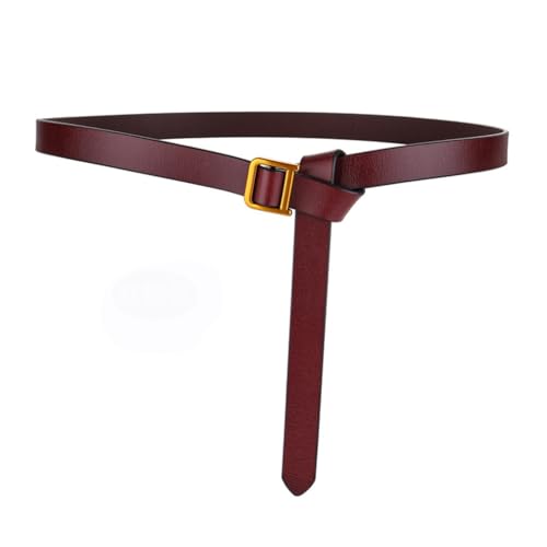 HBJWOV Waistband Women's Cowhide Decoration Suit Belt With Dress Shirt Waistband(D)