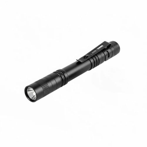 SPHTOEO 1000 Lumens Pen Flashlight, Compact LED Torch with Clip, 2×AAA Battery Powered, Pocket-Sized Inspection Light for Everyday Carry, Outdoor Use & Work