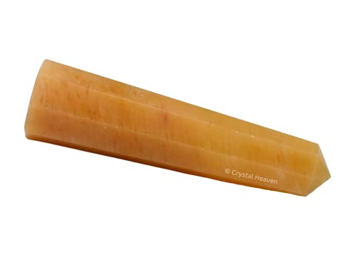 Image of Crystal Heaven Yellow Aventurine Crystal Tower Obelisk Point For Chakra, Healing And Balancing - Aaa Grade Original Certified Gemstone Agate For Reiki Meditation Yoga Spiritual (3-4 Inches)