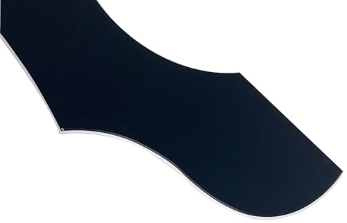 Guitar Parts For Gibson J45 & J50 Acoustic Folk Guitar Self Adhensive Pickguard (2 Ply Black)