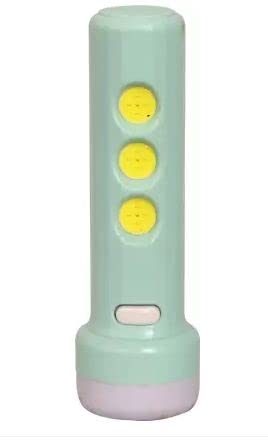 DOTCOM Mini Led Rechargeable Torch Torch (Green, 10 cm, Rechargeable)
