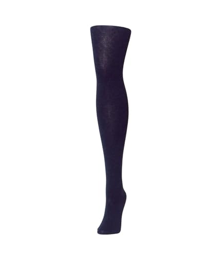 Image of MeMoi Natural Rayan Blend Solid Color Opaque Tights