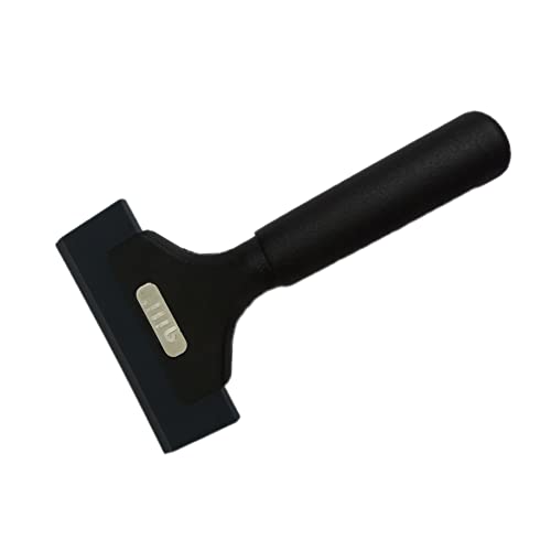 Image of Phoenix Enterprise Squeegee Heavy duty Nylon rubber with aluminum alloy strong bracket and handle with anti-slip grain handle cover for cleaning window , Vinyl application, tint application, etc. with allen key (Pack of 2)