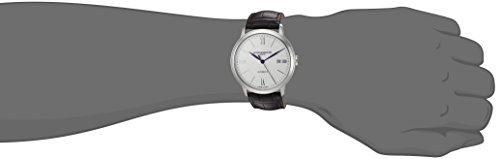 Baume & Mercier Men's Classism Automatic Silver Dial Brown Leather Watch 102143