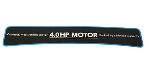 Pop Sticker Motor Cover Synthetic Paper 1000437910 Works with HZ Fitness 7.8AT TM758 TM1000 7.8AT-02 TM758B TM1000B Treadmill
