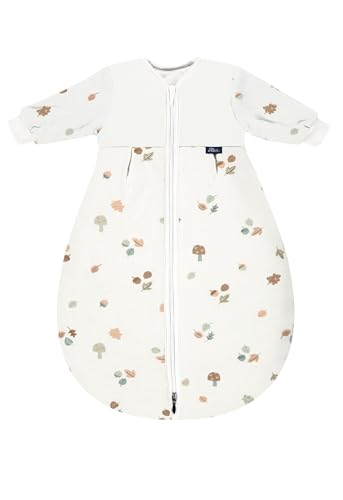 Alvi Schlafsack Mäxchen Thermo mit Arm | Babyschlafsack Außensack mit Arm...