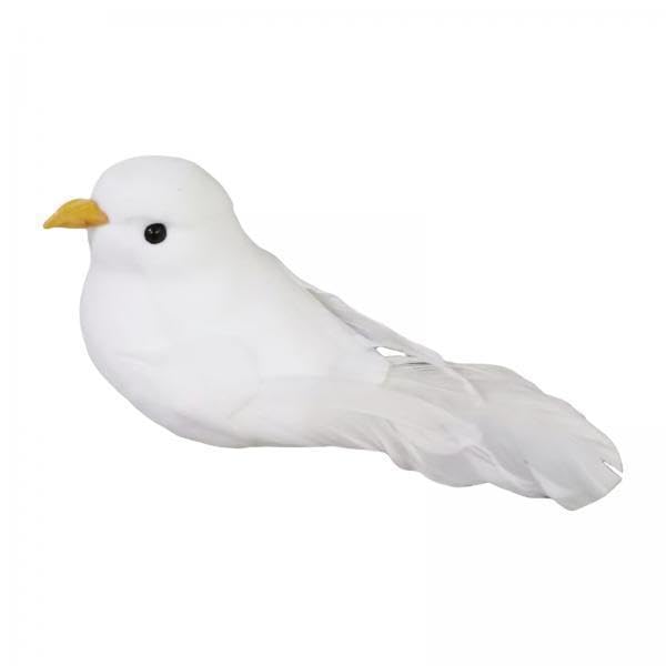 CALANDIS™ 2xArtificial Bird Ornaments Craft ed Dove for Wedding Decoration Garden Clip | Statues & Lawn Ornaments | Garden Dacor | Yard, Garden & Outdoor Living-image-24
